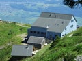 Mountain Restaurant or Berggasthaus Stauberen near the top of Stauberenkanzel