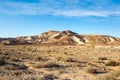 Desert mountain ridge cliffs, south Israel landscape.