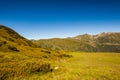 Mountain ridge slopes of Rodna Mountains National Park multiday hike, Muntii Rodnei National Park, Romania, Romanian Carpathian Royalty Free Stock Photo