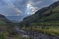 Mountain river in Giants Castle