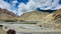 Mountain and River in Himalaya