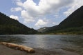 Mountain river Laba in the Caucasus