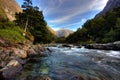 Mountain and river scenery