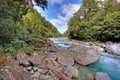 Mountain and river scenery