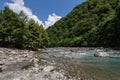 Mountain river. Sochi