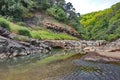 The mountain river Vilash and its beautiful beaches