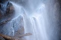 Mountain river waterfall, rocks and clean water. Nature photography Thailand Royalty Free Stock Photo