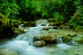 Mountain river Waterfalls Royalty Free Stock Photo