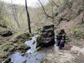 Mountain river at Zlatibor Royalty Free Stock Photo