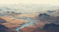 Mountain Rivers A Stunning Desktop Wallpaper By Josh Hollywood