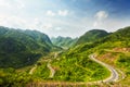 Mountain road Royalty Free Stock Photo