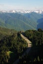 Mountain road Royalty Free Stock Photo