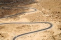 Mountain road from Al Mukalla to Aden. Yemen.