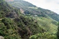 Mountain road between Balsas and Leimebamba, Pe Royalty Free Stock Photo