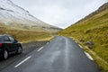 Mountain Road in Eysturoy Royalty Free Stock Photo
