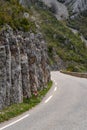 Mountain road in France