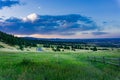 Mountain road leading to Boulder, Colorado Royalty Free Stock Photo