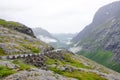 Mountain road to Nordkapp/Northcape