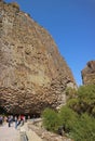 The Symphony of Stones with Temple of Garni on the Hilltop in Afar, Garni Gorge, Village of Garni, Armenia