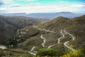 Mountain road in Villavicencio Royalty Free Stock Photo