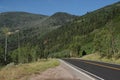 Mountain Roadway: Colorado Hwy 133 Near Marble