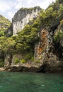 Mountain rocks in Andaman sea,Thailand, Krabi