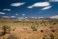 Mountain Scape in the Mojave Desert Royalty Free Stock Photo