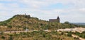 Mountain scene on Bokor Hill in Kampot, Cambodia Royalty Free Stock Photo