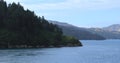 Mountain scene in Cook Strait, New Zealand 4K