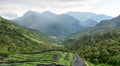 Mountain scene in Hoang Lien Son, Vietnam Royalty Free Stock Photo