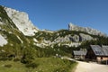 Traweng Hutte & Almrausch Hutte, Totesgebirge, Steiermark, Austria Royalty Free Stock Photo