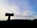 Mountain scenery in the early morning