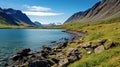 Arctic Wildlife: Pristine Fjords, Mountains, And Aquamarine Waters