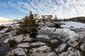 Mountain Scenery in Sierra Nevada Mountains, California Royalty Free Stock Photo