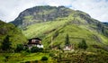 Mountain scenery in Thimphu, Bhutan Royalty Free Stock Photo