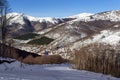 Mountain scenery in Vigla, Florina's ski center, Greece