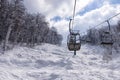 Mountain scenery in Vigla, Florina's ski center, Greece