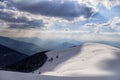 Mountain scenery in Vigla, Florina's ski center, Greece