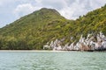 The mountain sea in Prachuab Kiri Khan