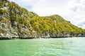 The mountain sea in Prachuab Kiri Khan