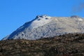 Mountain shaped by the erosion of a glacier, along Carretera Austral, Chile