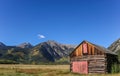 Mountain shed Royalty Free Stock Photo