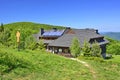 Mountain shelter in Hala Labowska, Poland