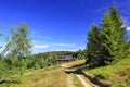 Mountain shelter in Hala Labowska, Poland