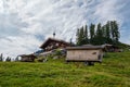 Mountain shelter in Kitzbuhel, Tirol, Austria