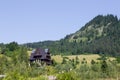 Mountain shelter `Trzy Korony`, Poland Royalty Free Stock Photo