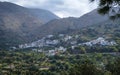 Mountain side town, Mesa Mouliana, NE Crete