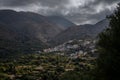 Mountain side town, Mesa Mouliana, NE Crete