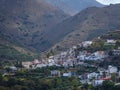 Mountain side town, Mesa Mouliana, NE Crete