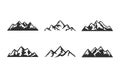 Mountain Silhouettes Hill Clip art Royalty Free Stock Photo